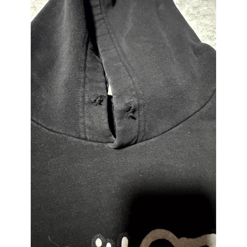 Gorillaz Hoodie Mens Large Black Graphic Pullover Sweatshirt Gildan Heavy Blend - Picture 6 of 7